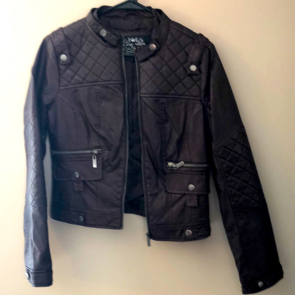 Leather jacket